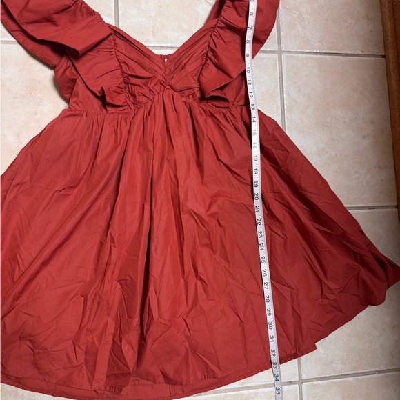 Entro Sunset Ruffle Mini Dress - Picture 13 of 16